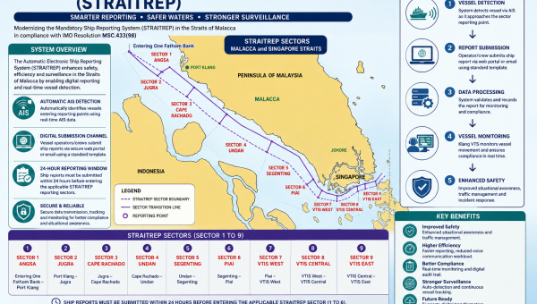 GreenFinder Supports Malaysia's First Digital STRAITREP Reporting Initiative in the Strait of Malacca